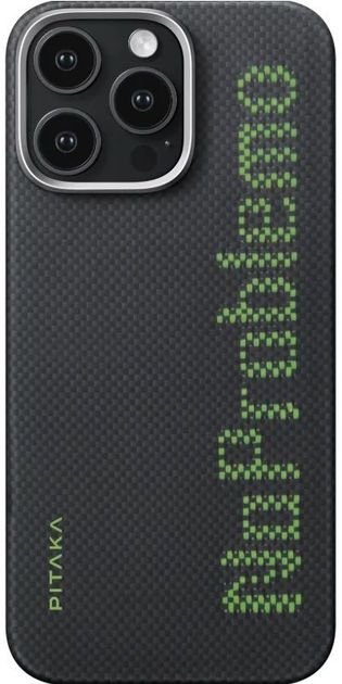 Чохол-накладка Pitaka Tactile Woven Case Aries NoProblemo for iPhone 16 Pro